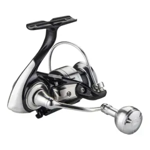 Moulinet spinning pour eau salée série 7000, frein 5 kg, argent